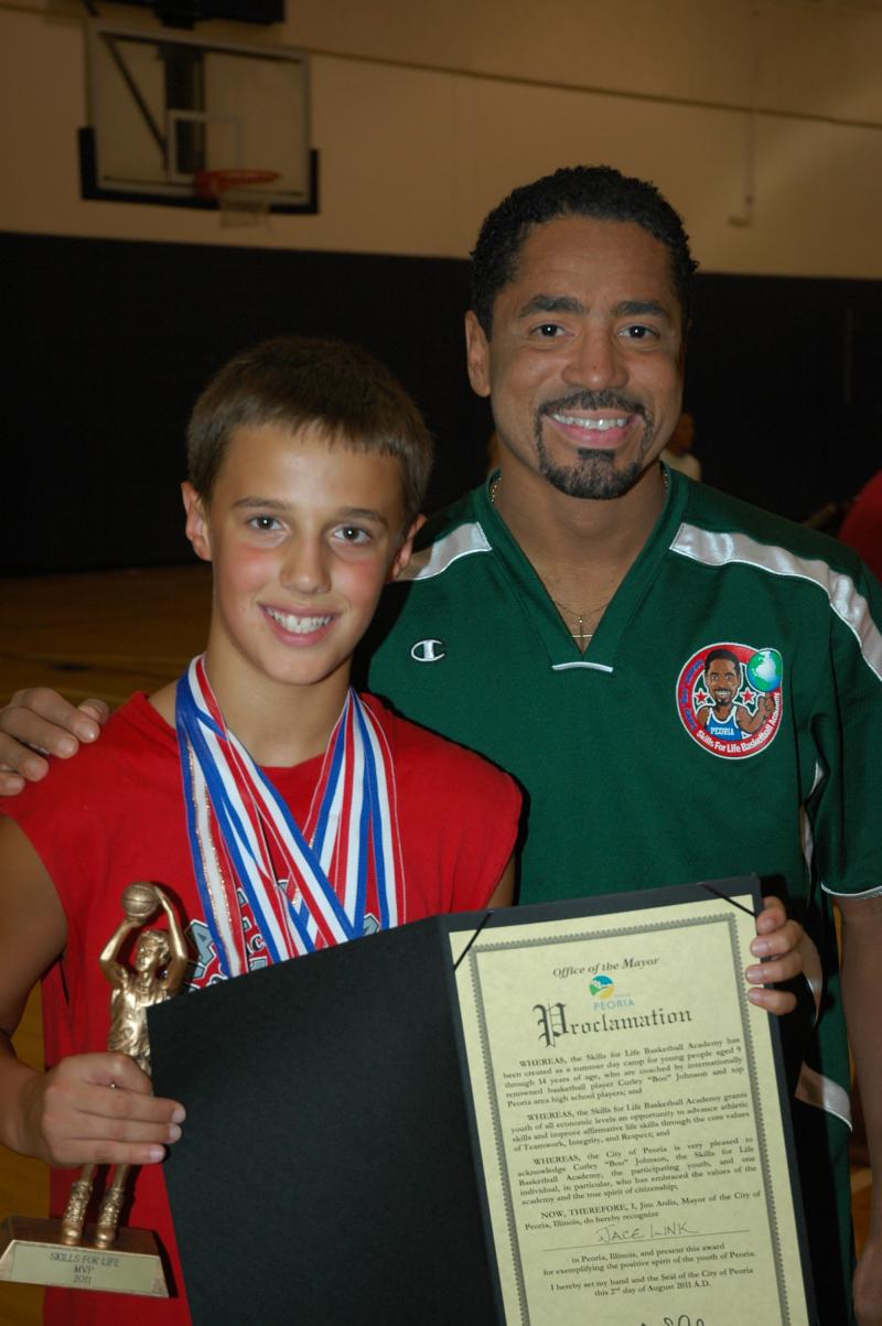 Jace Link,Most Outstanding Player,Hoop League Champion,Mayor Award, he won ever